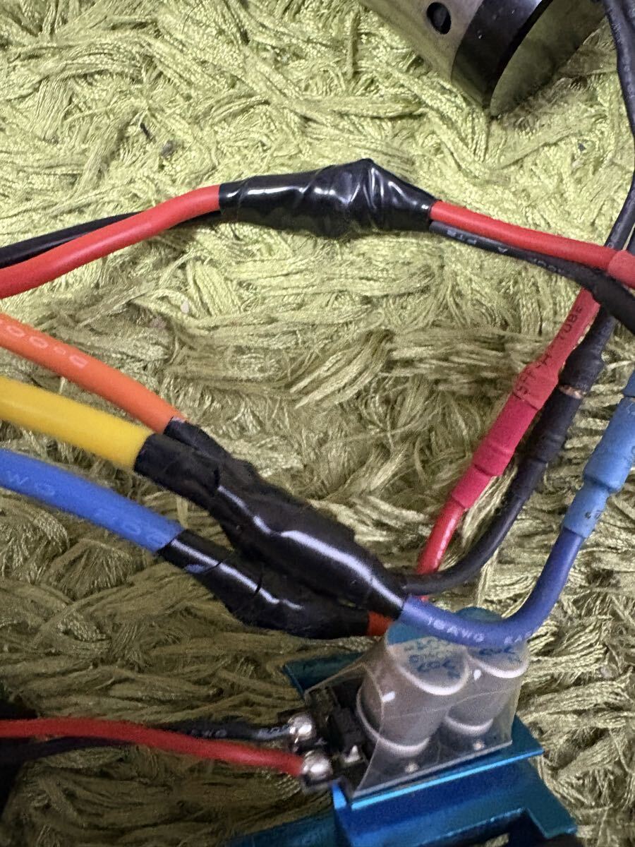 ラジコン　RC ブラシレスアンプ　QUIC RUN 10BL120 クイックラン　ブラシレスモーター　JR RS-540BL1 スピードパッション　SPEED PASSION_画像7