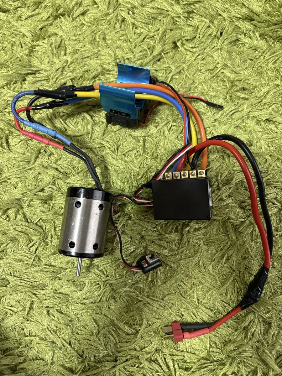 ラジコン　RC ブラシレスアンプ　QUIC RUN 10BL120 クイックラン　ブラシレスモーター　JR RS-540BL1 スピードパッション　SPEED PASSION_画像8