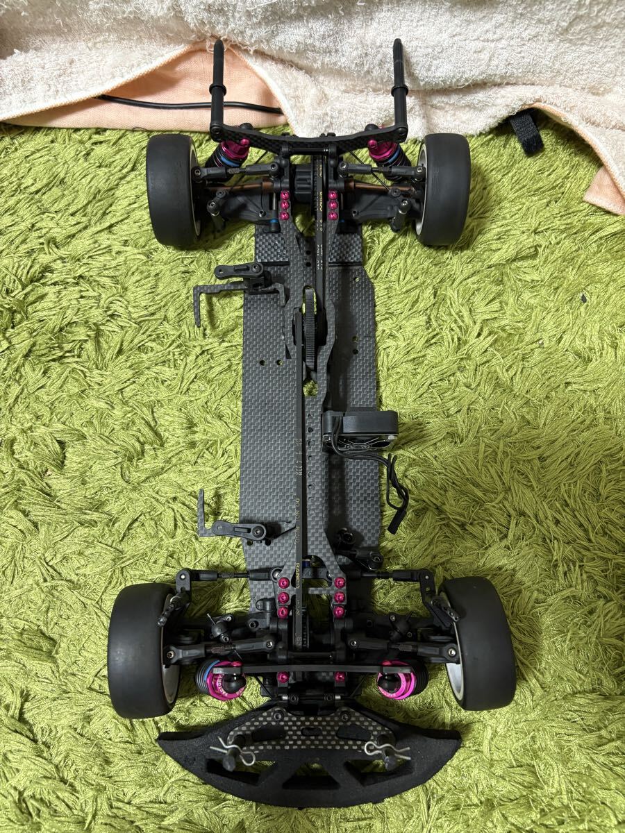 ラジコン RC シャーシ ADVANCE S64 アドバンス　3RACING フロントダブルカルダン　_画像4