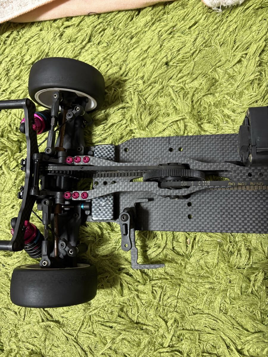 ラジコン RC シャーシ ADVANCE S64 アドバンス　3RACING フロントダブルカルダン　_画像8