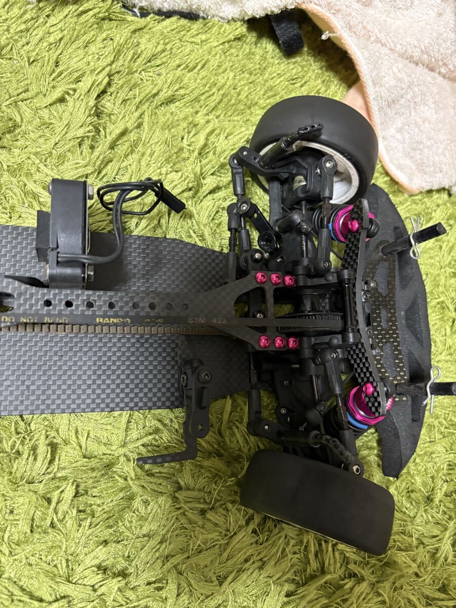 ラジコン RC シャーシ ADVANCE S64 アドバンス　3RACING フロントダブルカルダン　_画像9