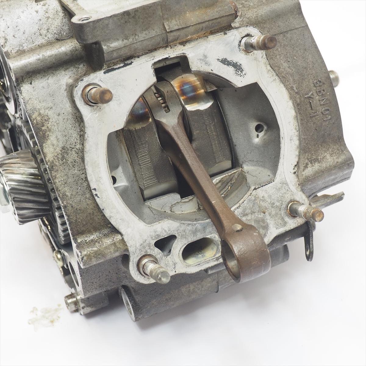 DT125R 3FW エンジン 腰下 クランクケース コンロッド