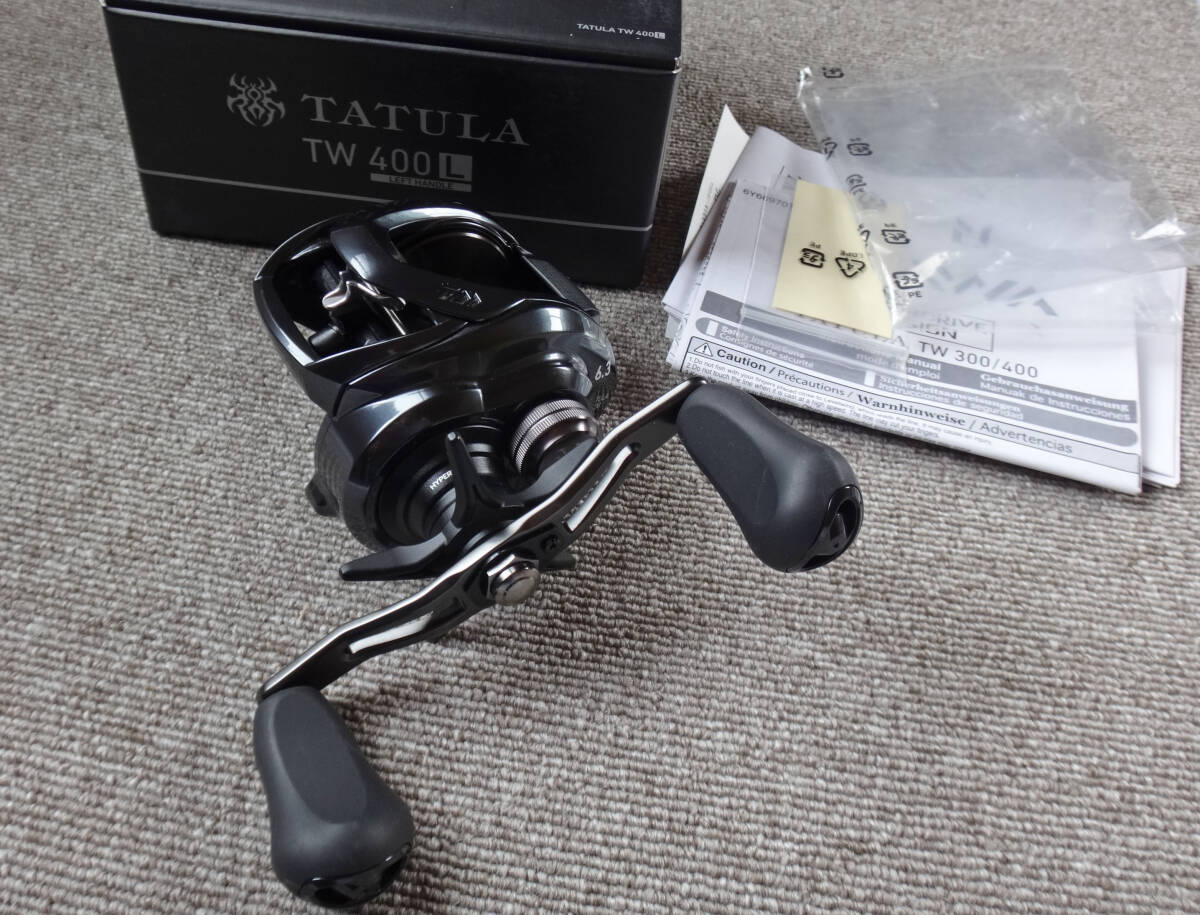 ダイワ タトゥーラ TW 400L 左ハンドル 実釣未使用