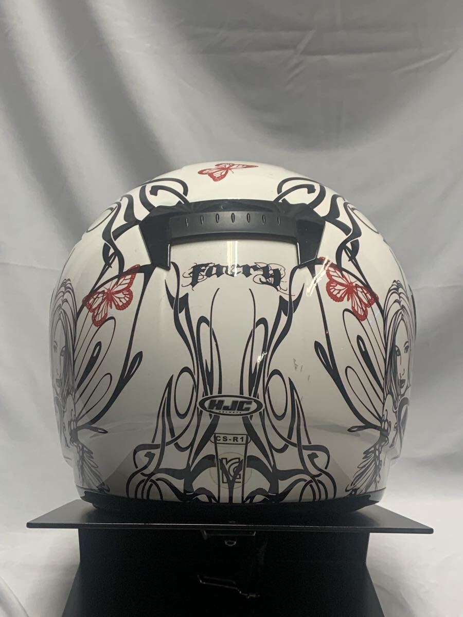HJC ヘルメット Mサイズ　 フルフェイスヘルメット　クリアシールドおまけ付き_画像5