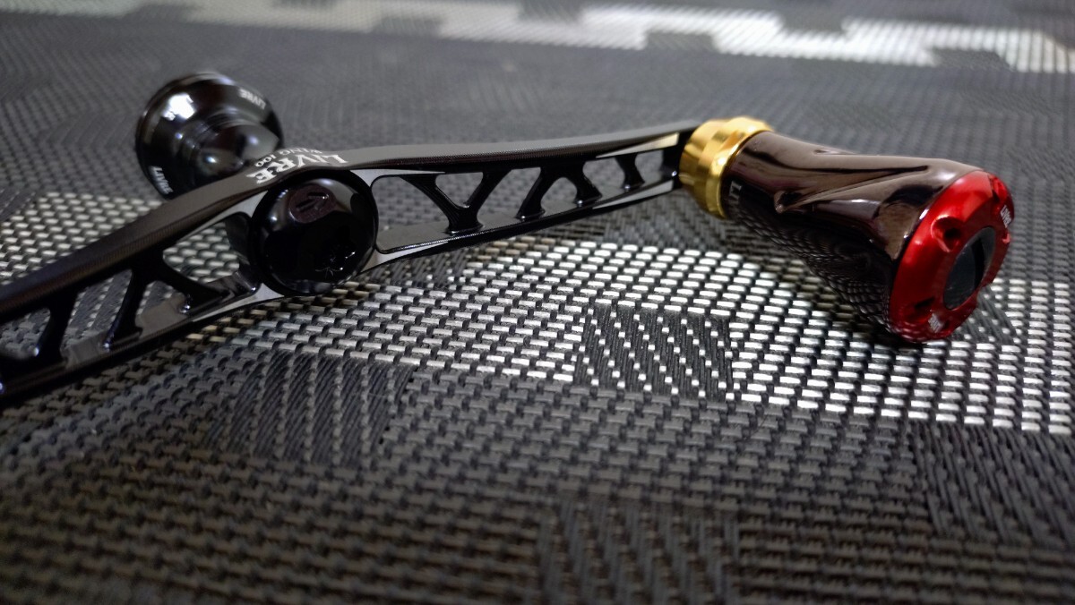 １円スタート売り切り ☆美品☆スクイッドマニア　SQUID MANIA 　DAIWA　ダイワ用　ダブルハンドル　フォルテ　カスタムノブ_画像3