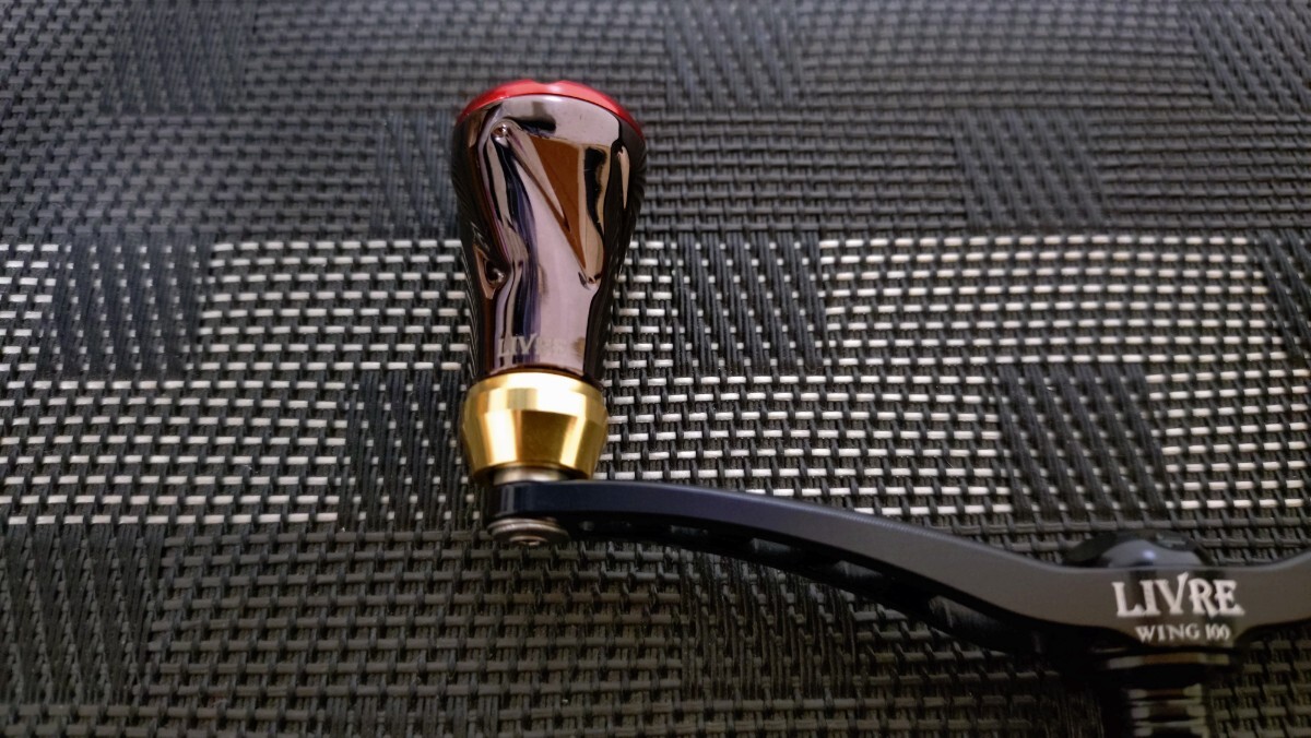 １円スタート売り切り ☆美品☆スクイッドマニア　SQUID MANIA 　DAIWA　ダイワ用　ダブルハンドル　フォルテ　カスタムノブ_画像5