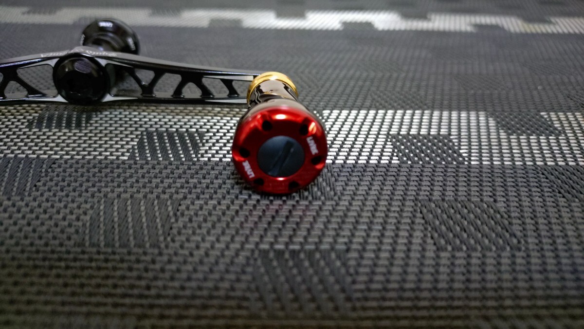 １円スタート売り切り ☆美品☆スクイッドマニア　SQUID MANIA 　DAIWA　ダイワ用　ダブルハンドル　フォルテ　カスタムノブ_画像7