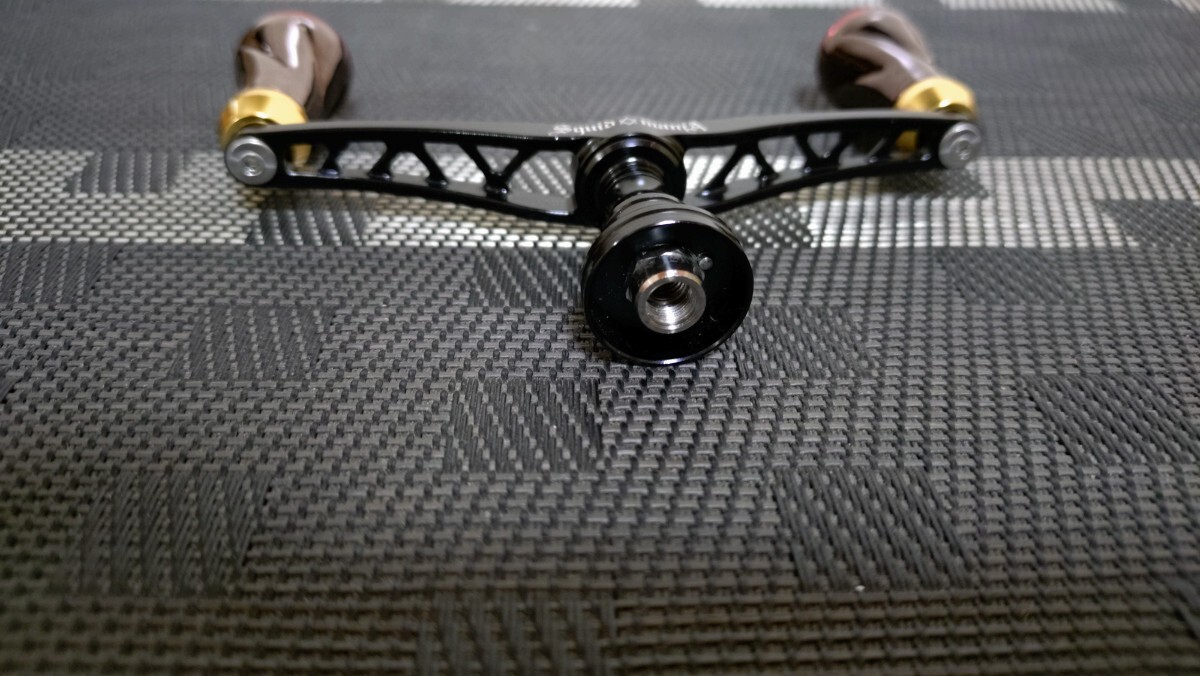 １円スタート売り切り ☆美品☆スクイッドマニア　SQUID MANIA 　DAIWA　ダイワ用　ダブルハンドル　フォルテ　カスタムノブ_画像10