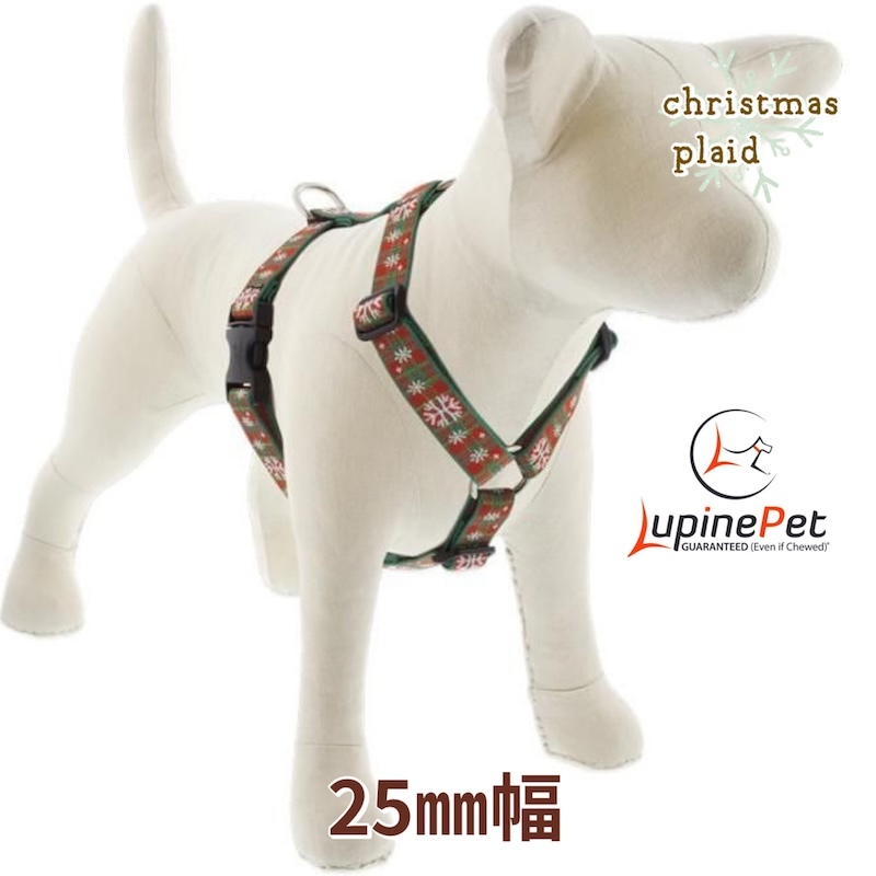 Rome n Harness *L размер 25mm ширина Рождество в клетку 50-80cm LUPINEru сосна America производства легкий крепкий большой собака средний собака Rome n Harness *L размер 25mm ширина Рождество в клетку 50-80cm LUPINEru сосна America производства легкий крепкий большой собака средний собака