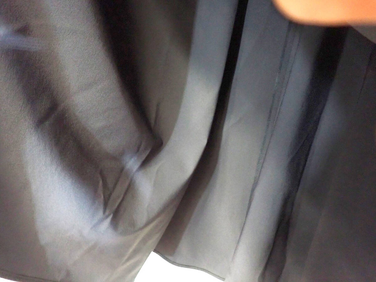 新品 ワンピース theory luxe 03-3105506-895-040 セオリーリュクス サイズ040 M相当 ノースリーブ ひざ下 レディース ネイビー 紺色 67_画像7