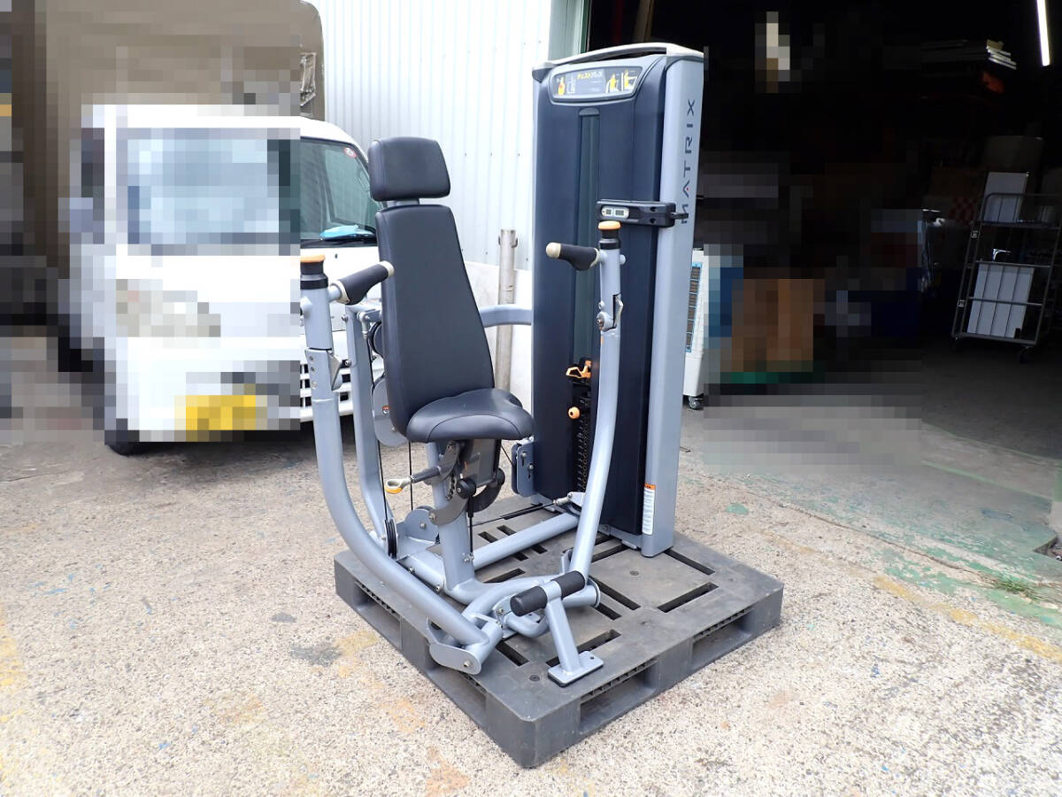 中古 チェストプレス MATRIX マトリックス Chest Press ウルトラコンバージング 大胸筋 筋肉 トレーニングマシン ストレッチ 戸田市 1