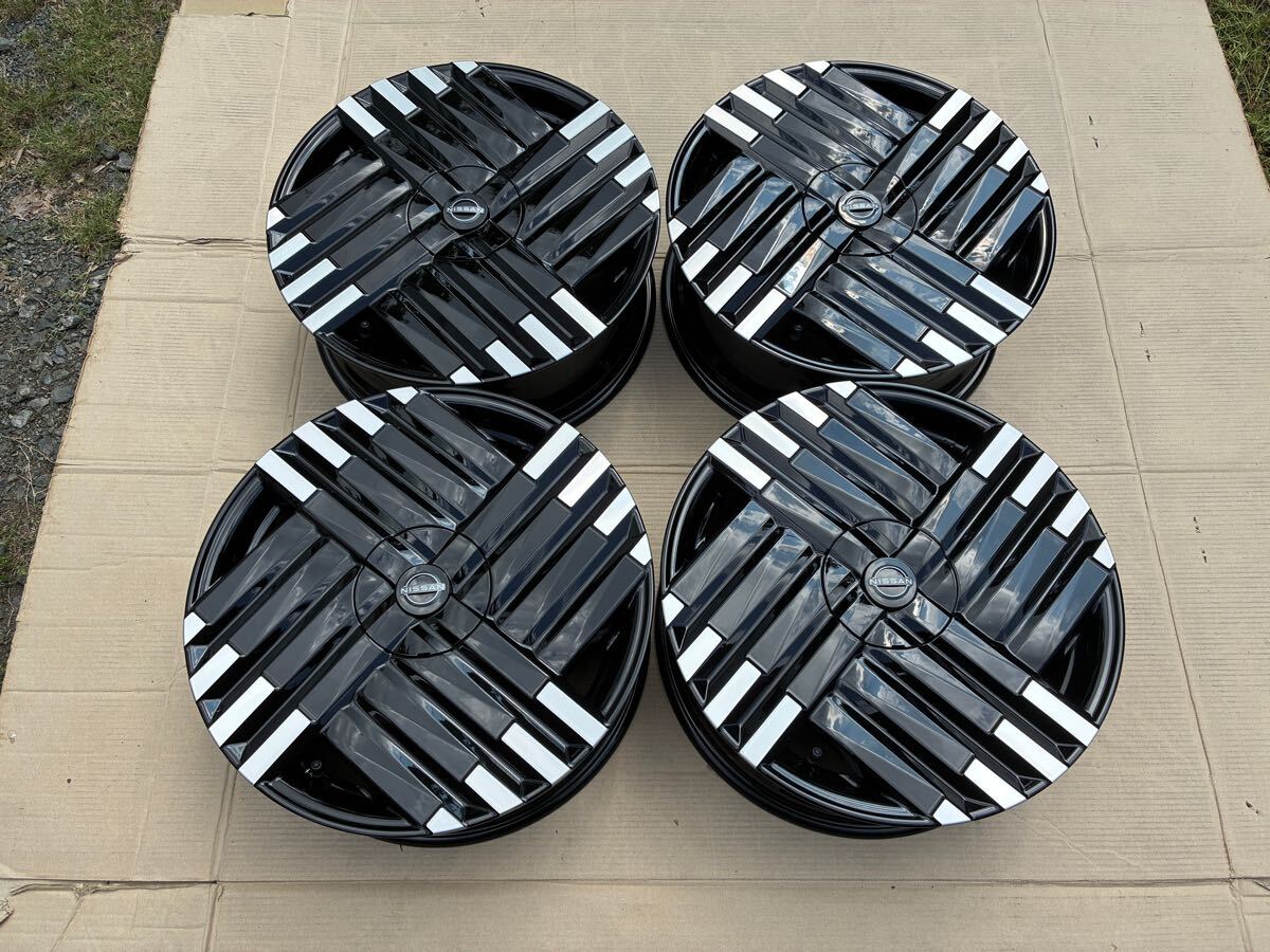 新車外し 日産 NOTE AURA ノート オーラ 純正 ホイール4本セット 17インチ6.5J+40 100-4H 熊本(送料安い)_画像1