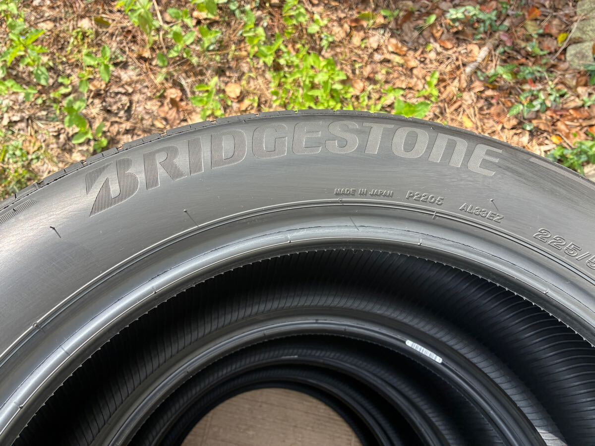 新車外し ブリヂストン アレンザ BRIDGESTONE ALENZA H/L33 225/55R18 タイヤ4本セット ZR-V 純正 2025年22週製 熊本(送料安い) デリカ_画像6