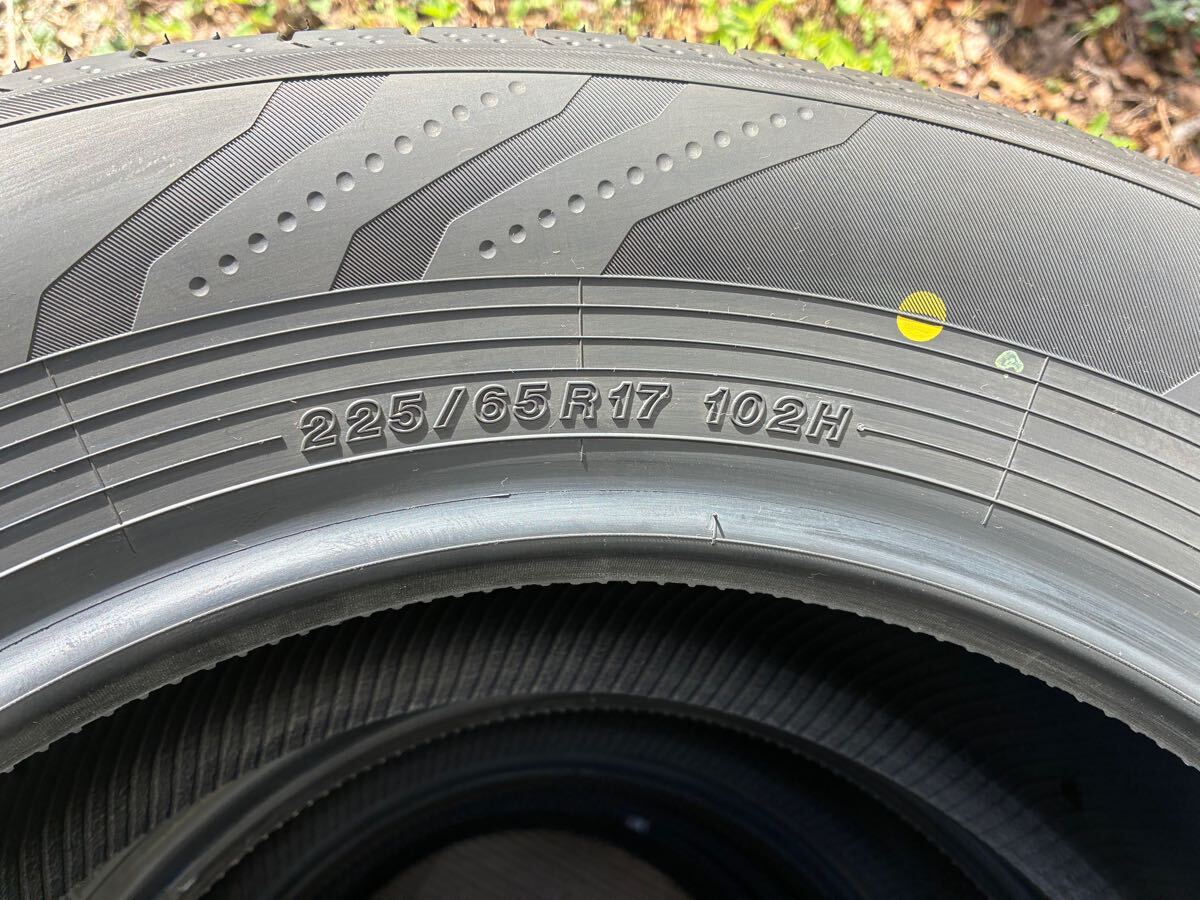 新車外し ヨコハマ アドバン ADVAN V03 225/65R17 タイヤ4本セット アルファード 純正 2024年49週製 熊本(送料安い) エクストレイル CX-5_画像8