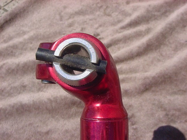 Aluminum製 seat pillar 31.6φ/360㎜ RED 未使用品_画像3