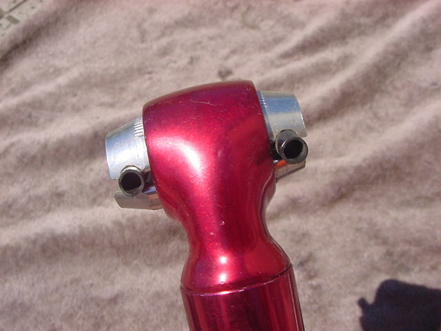 Aluminum製 seat pillar 31.6φ/360㎜ RED 未使用品_画像4