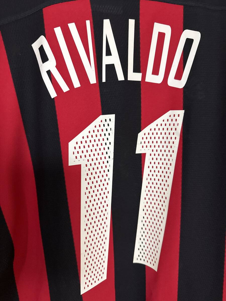 タグ付き　2003年　ミラン　リバウド　ユニフォーム　ピルロ　マルディーニ　ネスタ　インザーギ　カカー　セードルフ　(A376)