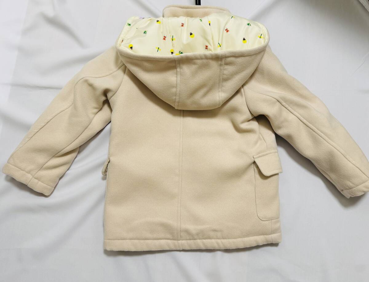 送料込み　ダッフルコート　Mサイズ　100 110 インセクトコレクション アウター　ベージュ　昆蟲