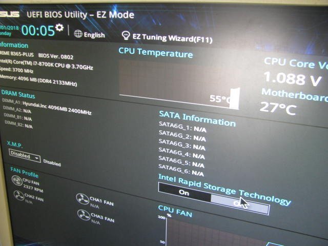 KA7974/マザーボード/ASUS PRIME B365-PLUS