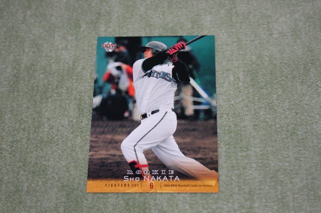 ＢＢＭ２００８　北海道日本ハムファイターズ　中田翔　ルーキーカード_画像1
