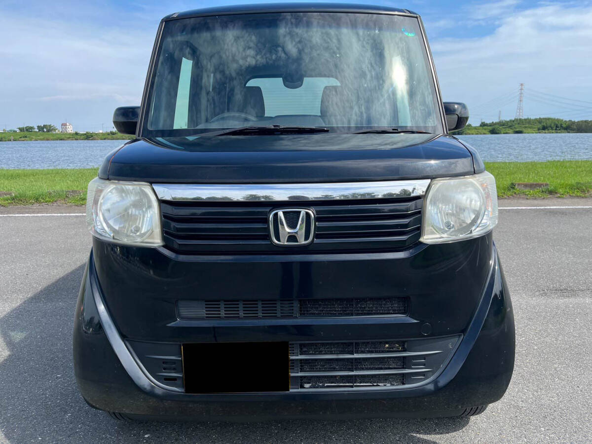 ホンダ N-BOX 4WD GLパッケージ H24年式 5萬(wàn)キロ 純正ナビ パワスラ ETC バックカメラ スマートキー2本 社外アルミ フルオートエアコン