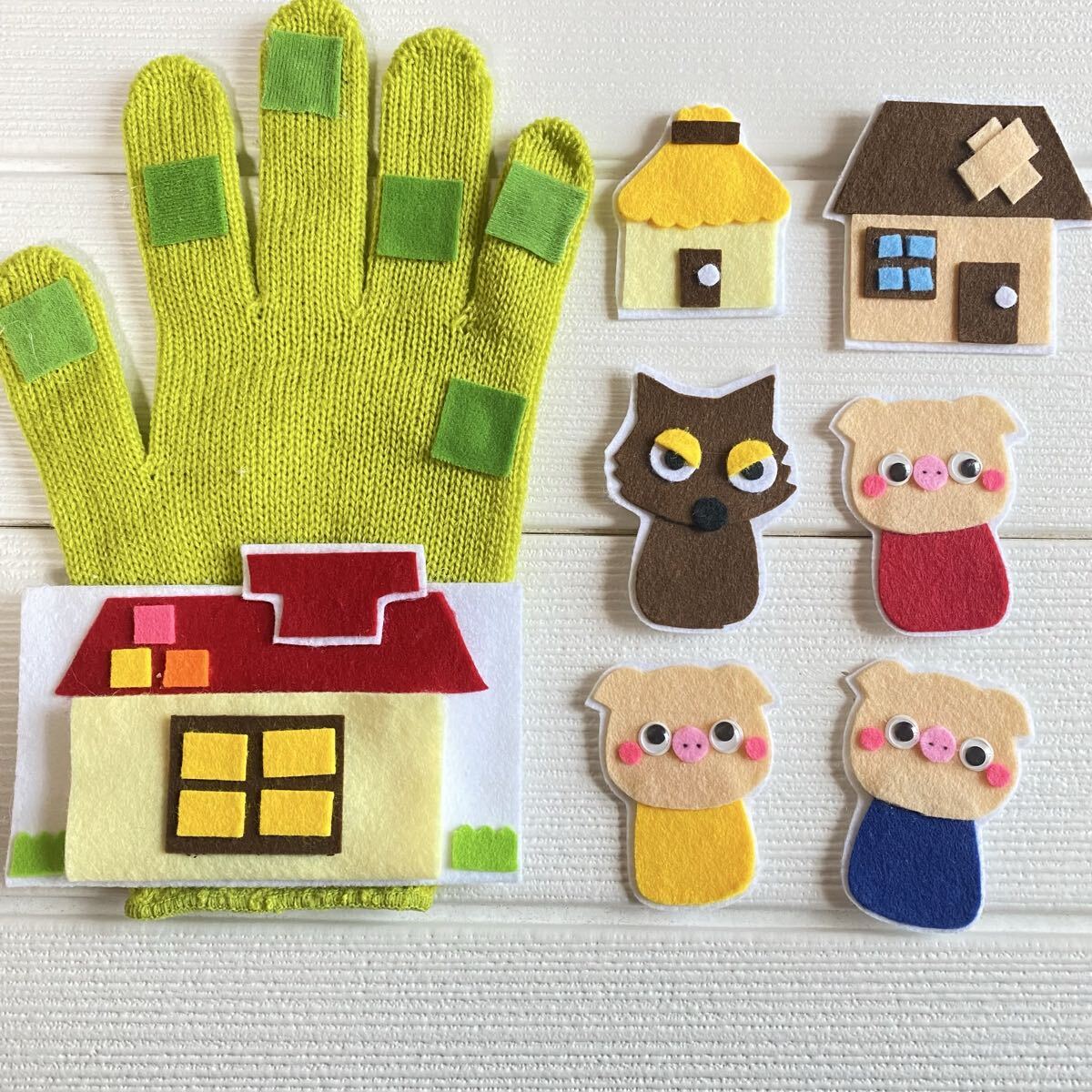 手袋シアター　こぶたとおおかみ_画像4