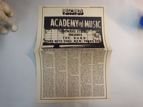 ●5｜新品同様Like NEW!★4CD+DVD, 1877000, 48ページ?ハードブック付屬★THE BAND ザ?バンド - LIVE AT THE ACADEMY OF MUSIC 1971