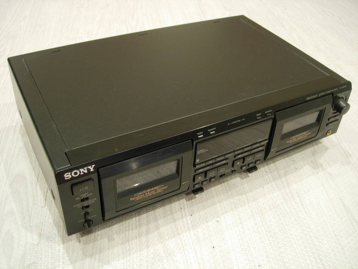 SONY　ステレオカセットデッキ　TC-WE725　ジャンク品