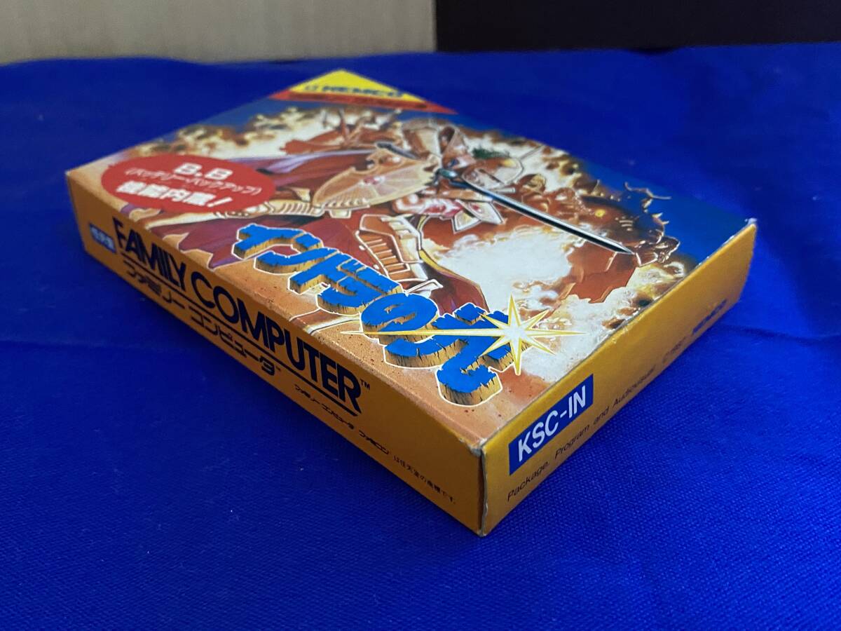 FC 美品　インドラの光　箱説付き　珍品　レア　ファミコン 