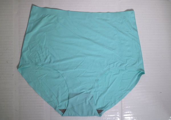 16 03075 ☆ [Ninana] 無縫製ショーツ ハイウェスト女性美形ショーツ 赤+青+肌+紫 美形4枚セット 【アウトレット品】_画像7