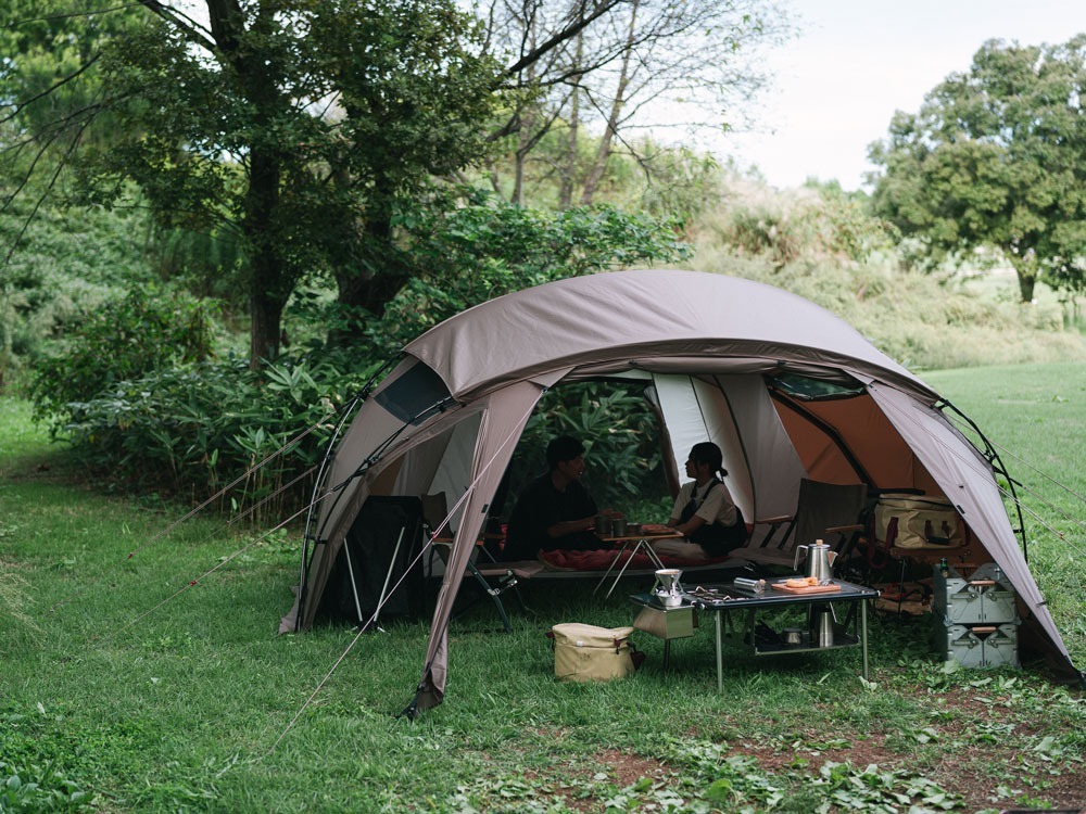 送料無料 美品 スノーピーク ゼイズPro. TP-550 2025年モデル 2ルーム テント シェルター snow peak キャンプ プロ ブラックロープ_画像9