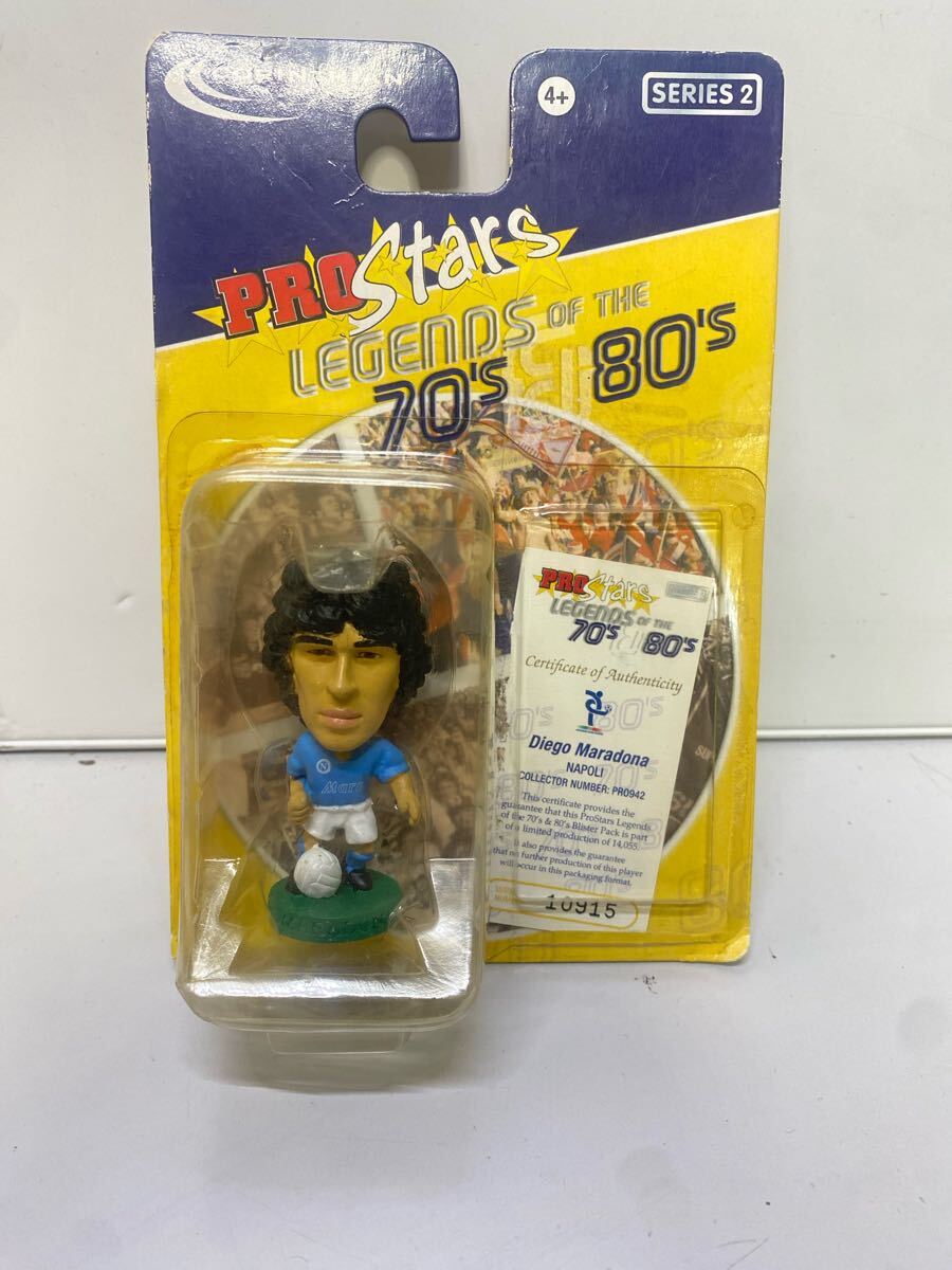 ジャンクコリンシアン社の「PRO Stars LEGENDS OF THE 70's & 80's」シリーズ2 ディエゴ・マラドーナ（ナポリ）フィギュア_画像1