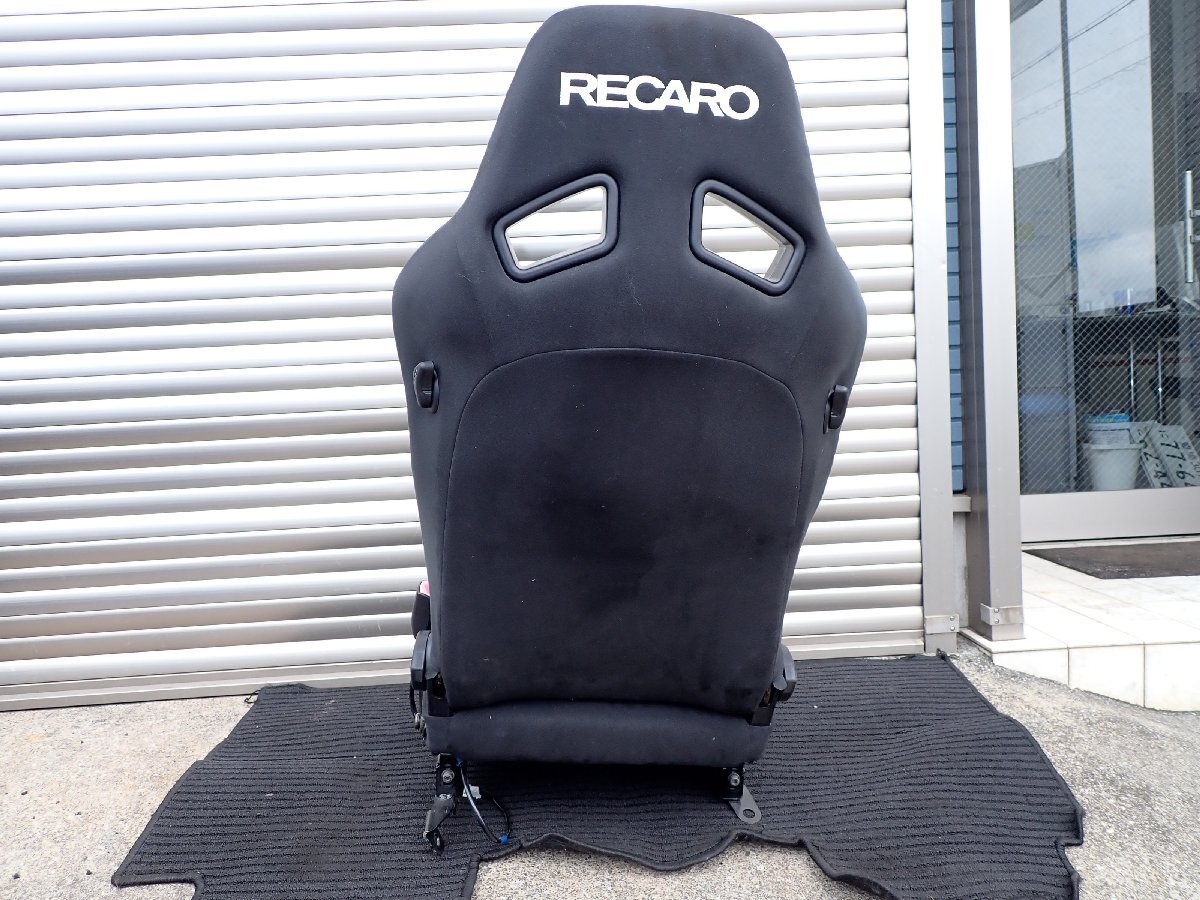 レカロ シート SR-7F KK100　ブラック　シートレール付き　