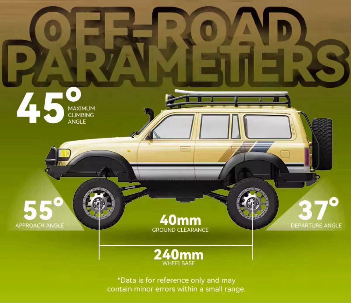 バッテリー2 JXC5826 RTR 1/12 4WD ラジコン カー トヨタ ランドクルーザー LC80 クローラー トラック 2速 黒 WPL ライセンス技適認証_画像7