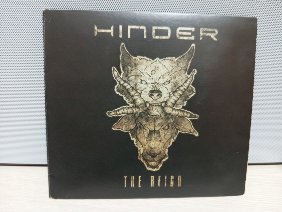 ☆HINDER☆THE REIGN【必聴盤】ヒンダー レア CD 紙製ジャケットケース _画像1