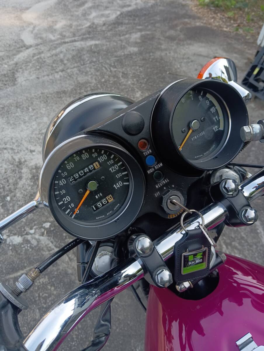 カワサキ Kawasaki KH400 輸出モデル?。仕饔谩ˉ蕙氓希? bimg=