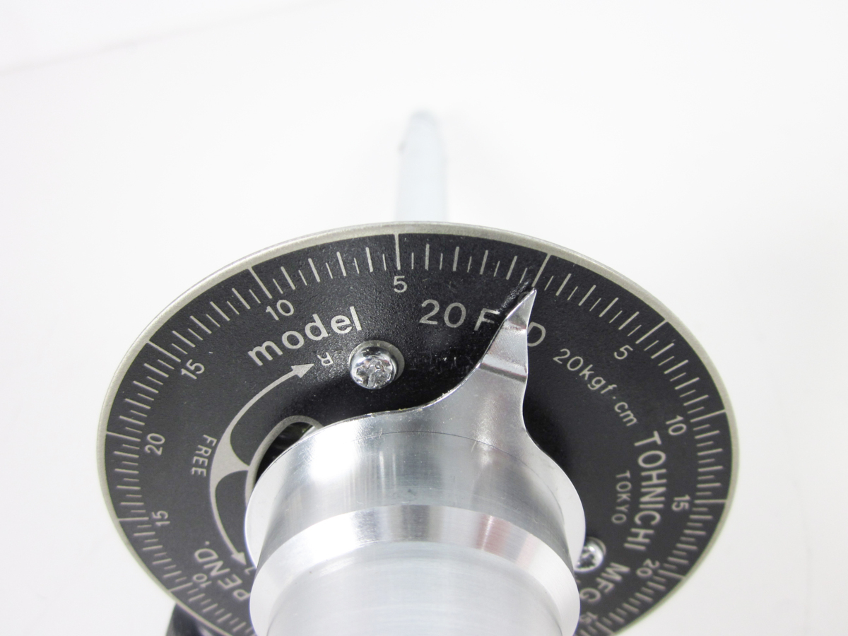 ダイヤル目盛直読型トルクドライバ　20FTD　東日製作所　x00329　ジャンク品★送料無料★[物理 理化学 分析 回路素子] 工具、DIY用品