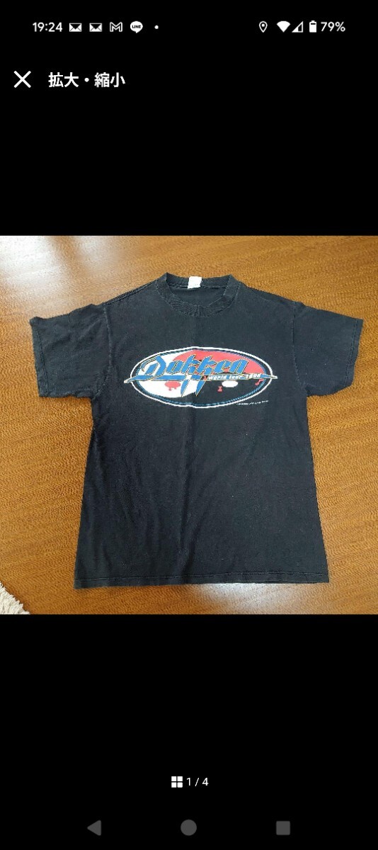 ドッケン Dokken Tシャツ 1995年ツアー バンT XL_画像1