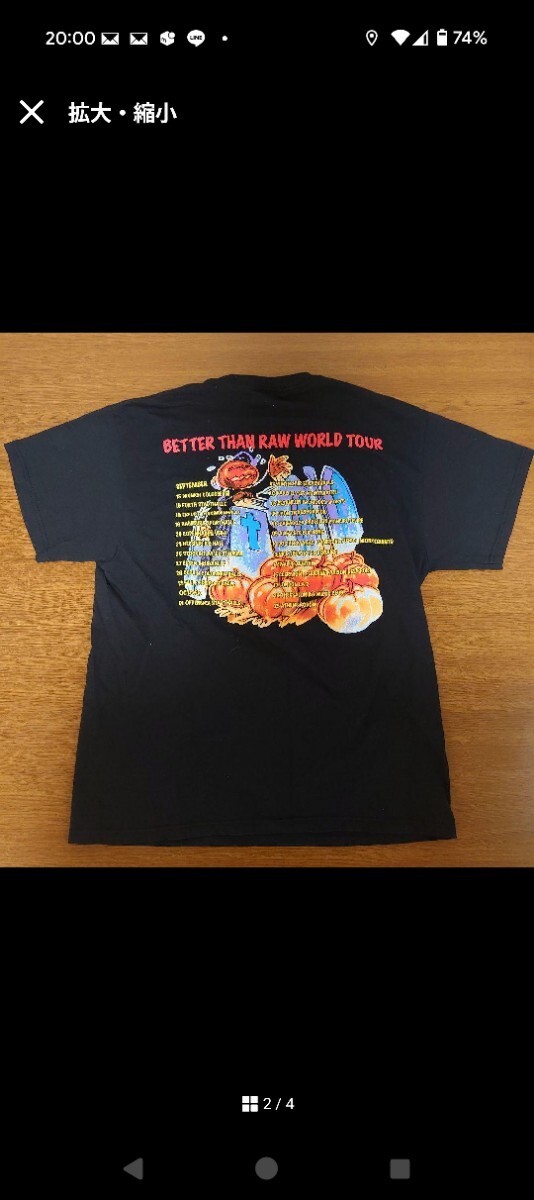 ハロウィン Helloween Better Than Raw ツアーTシャツ 古着 ヴィンテージ_画像2