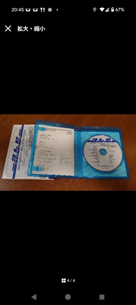 Blu-ray abingdon boys school JAPAN TOUR 2010 ブルーレイ_画像4