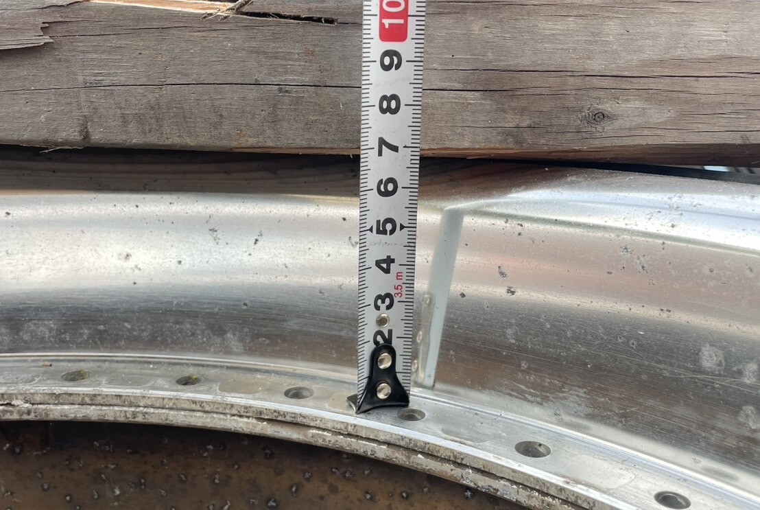 18インチ SSR ヴェイルサイド アンドリュー D 9j リム 2本 Veilside _画像9