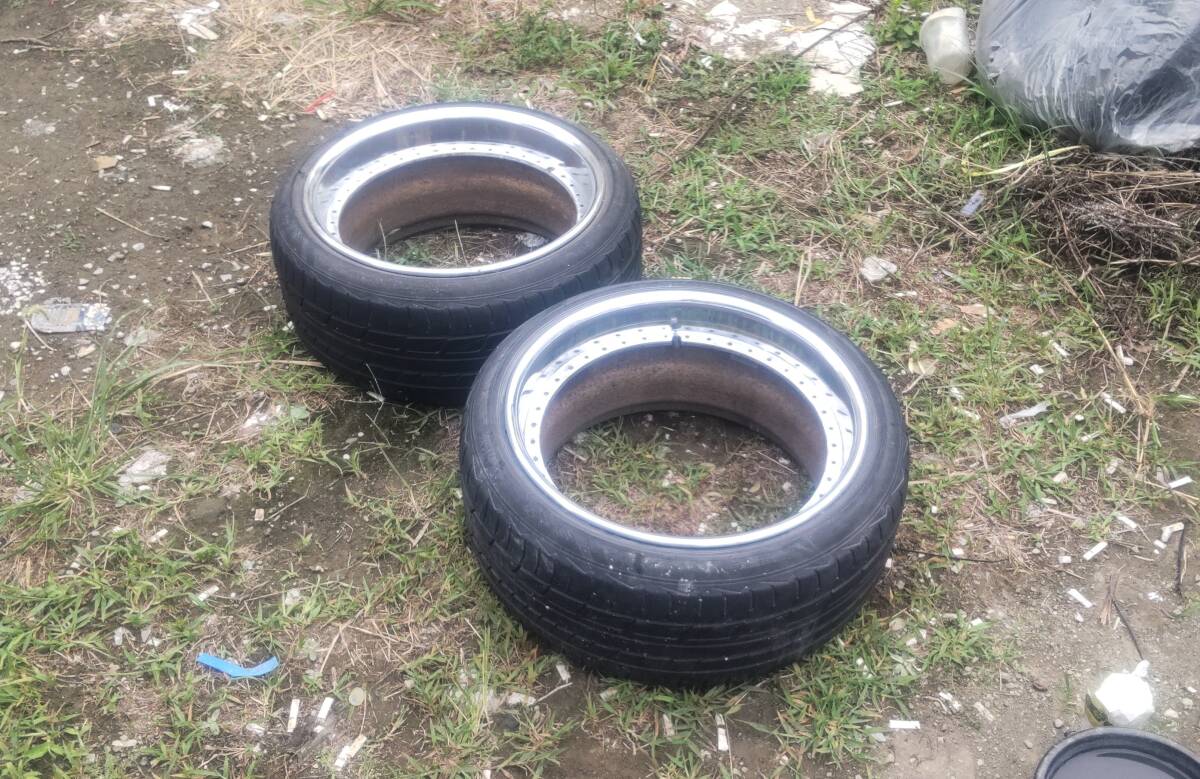 18インチ SSR ヴェイルサイド アンドリュー D 9j リム 2本 Veilside _画像1