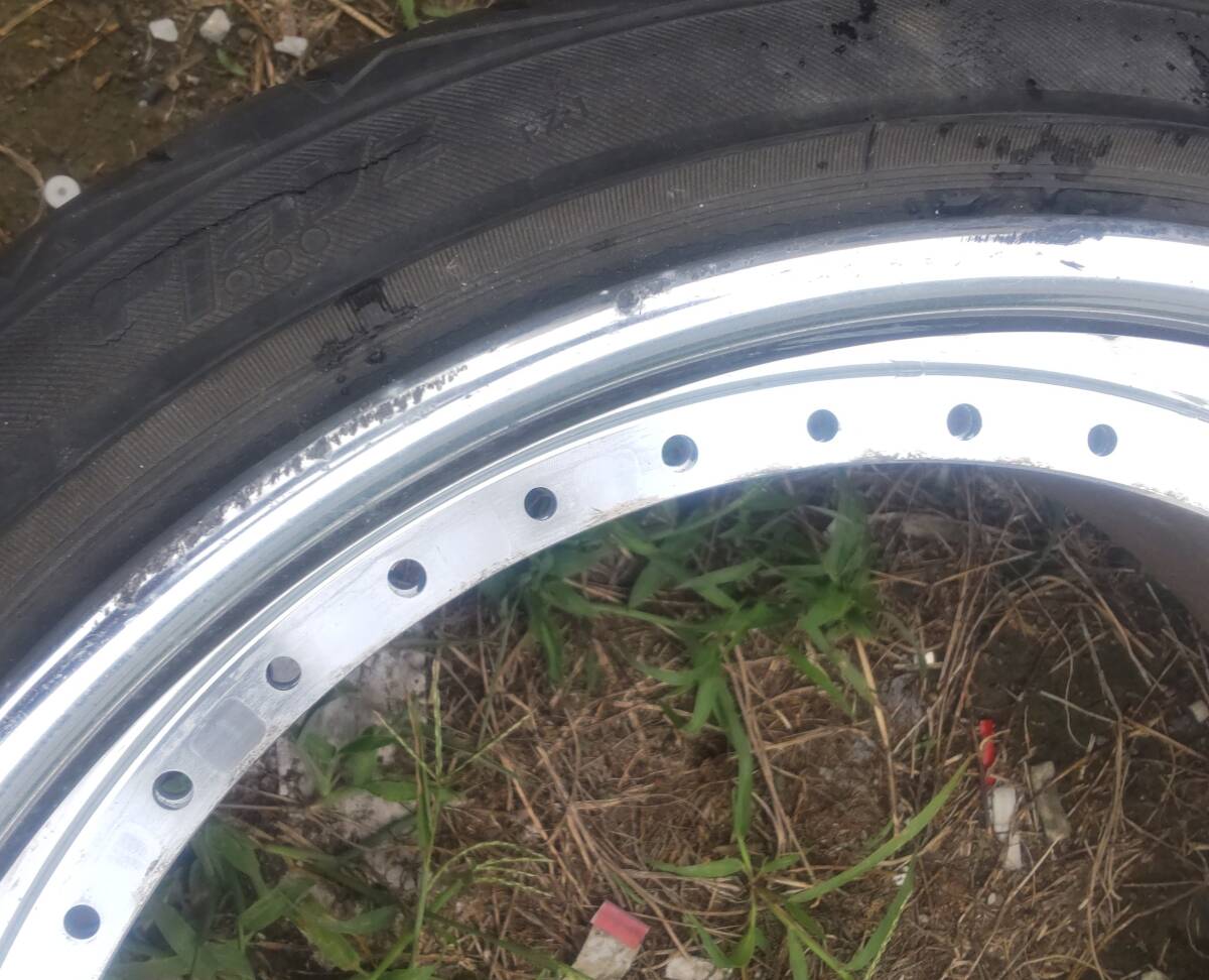 18インチ SSR ヴェイルサイド アンドリュー D 9j リム 2本 Veilside _画像4