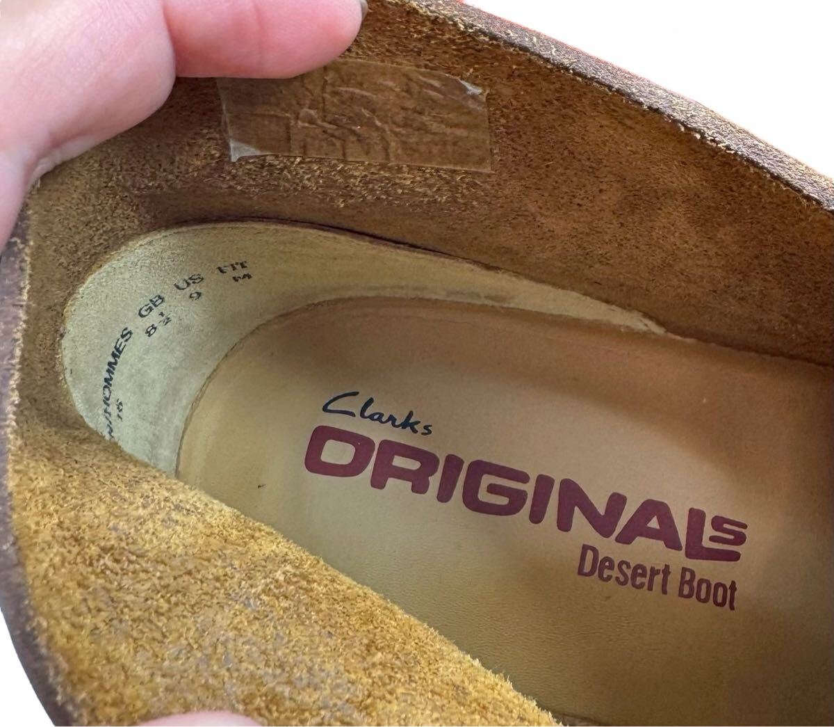未使用品 Clarks DesertBoots Beeswax クラークス デザートトレック ビーズワックス 8.5 27㎝_画像8