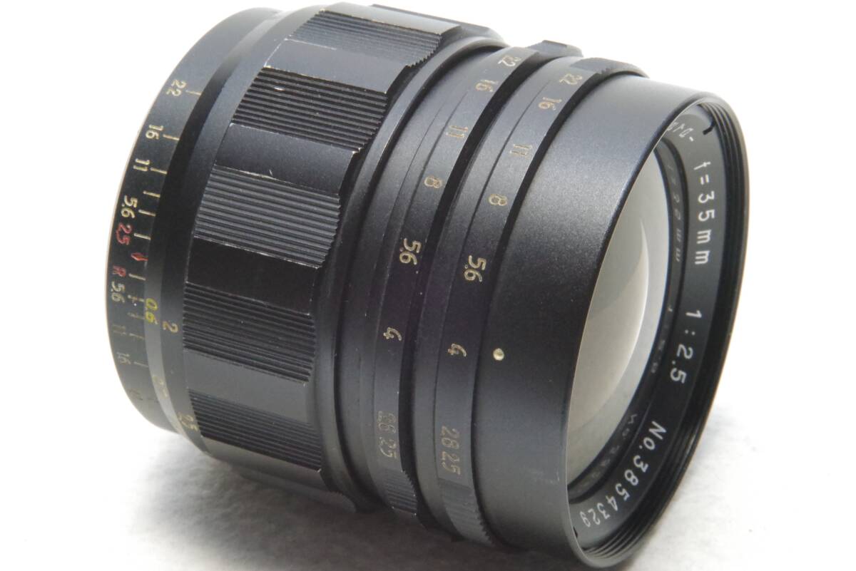 Sankyo Koki Japan W-Komura- f=35mm 1:2.5 三協光機 ダブル コムラー 単焦点 広角 10枚羽根 マニュアル フォーカス MF M42 動作確認済