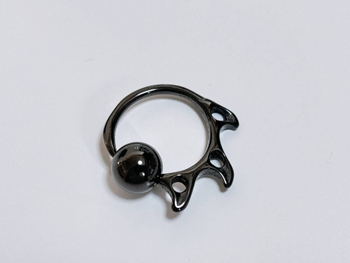 トライバルリング キャプティブビーズ 拡張 ボディピアス 8G? 10G?