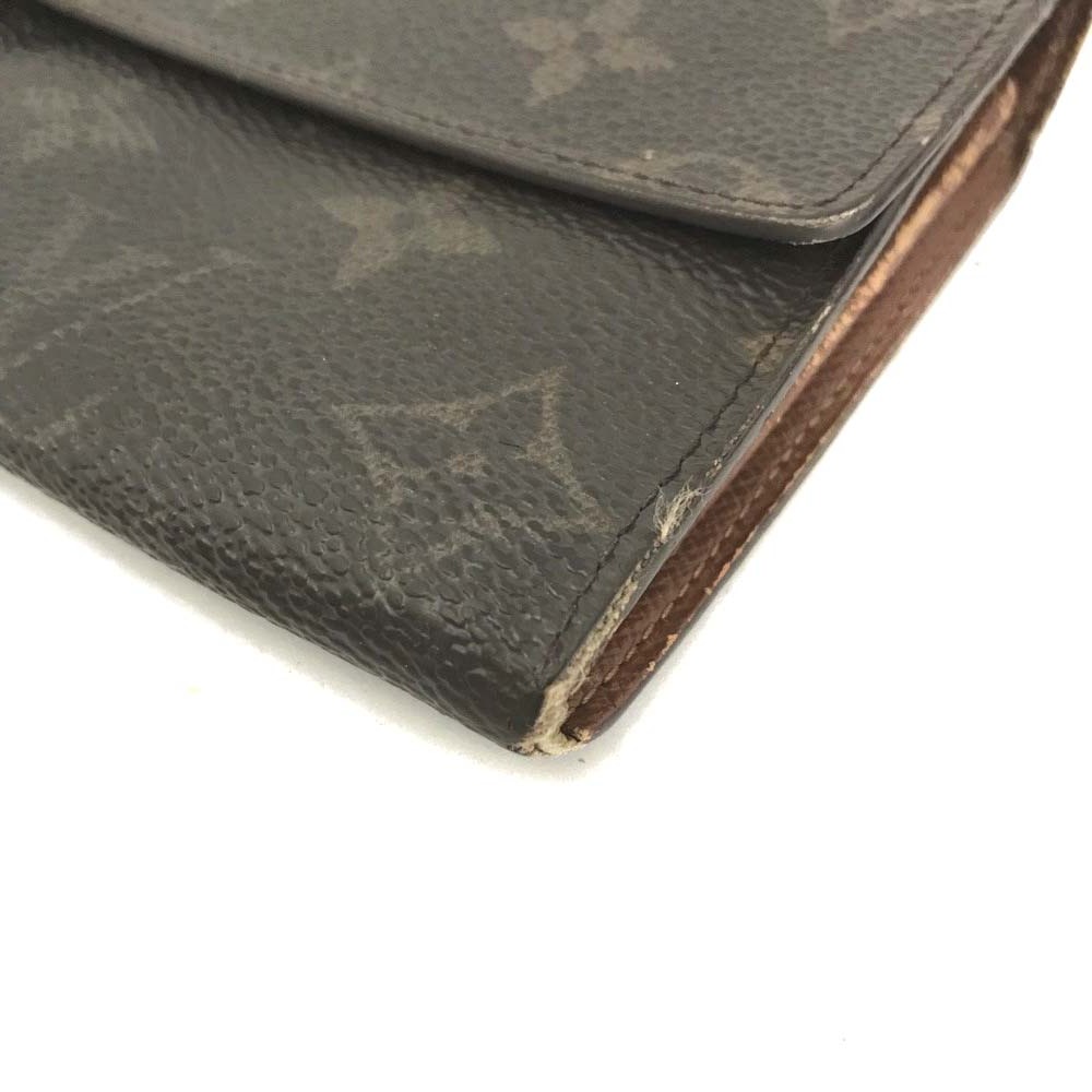 1円 LOUIS VUITTON ルイヴィトン モノグラム ポルトフォイユ?サラ 長財布 2點セット　ブラウン　/ZX0485