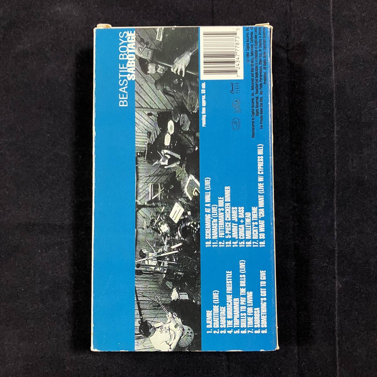 ビースティー・ボーイズ VHS サボタージュ sabotage_画像2