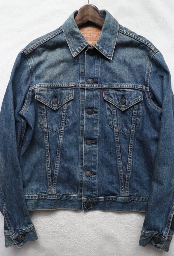 90s 96年 ヴィンテージ リーバイス 557 ビッグE サード 復(fù)刻 J22刻印 デニムジャケット ジージャン 40 日本制