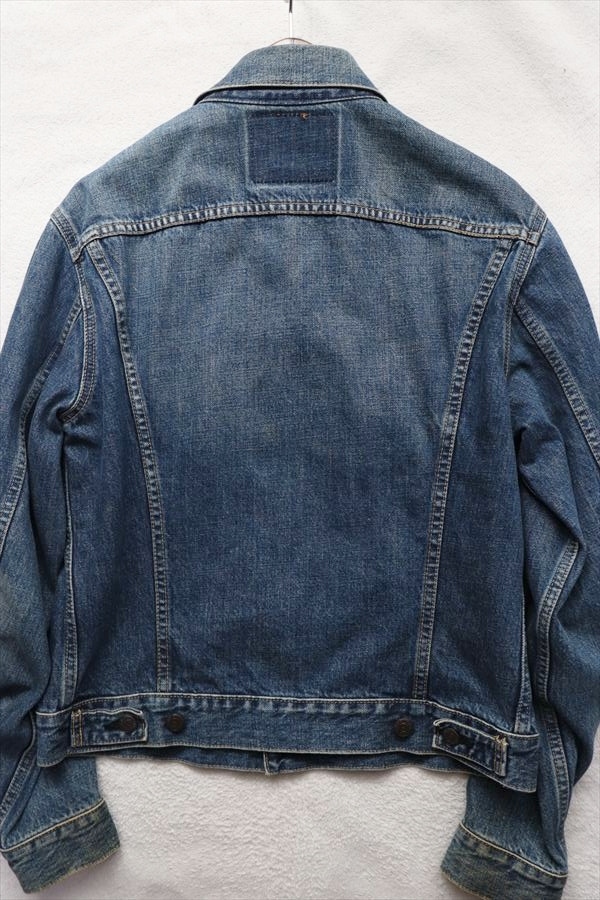 90s 96年 ヴィンテージ リーバイス 557 ビッグE サード 復(fù)刻 J22刻印 デニムジャケット ジージャン 40 日本制